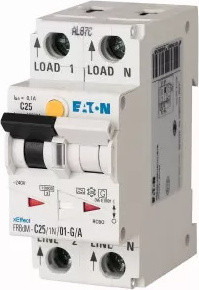 Eaton PowerWare FRBDM-B16/1N/001-G/A FI-schakelaar LS-Type B 1P+N 10mA