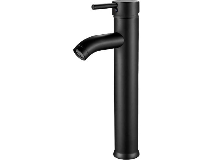 Kisimixer Bad Schwarz Einhandmischer Messing Armatur Wasserhahn
