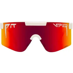 Pit Viper, Unisex, Sportbrille, The Miami Nights Original 2.0 (Weiss, Mehrfarbig), Mehrfarbig, Weiss