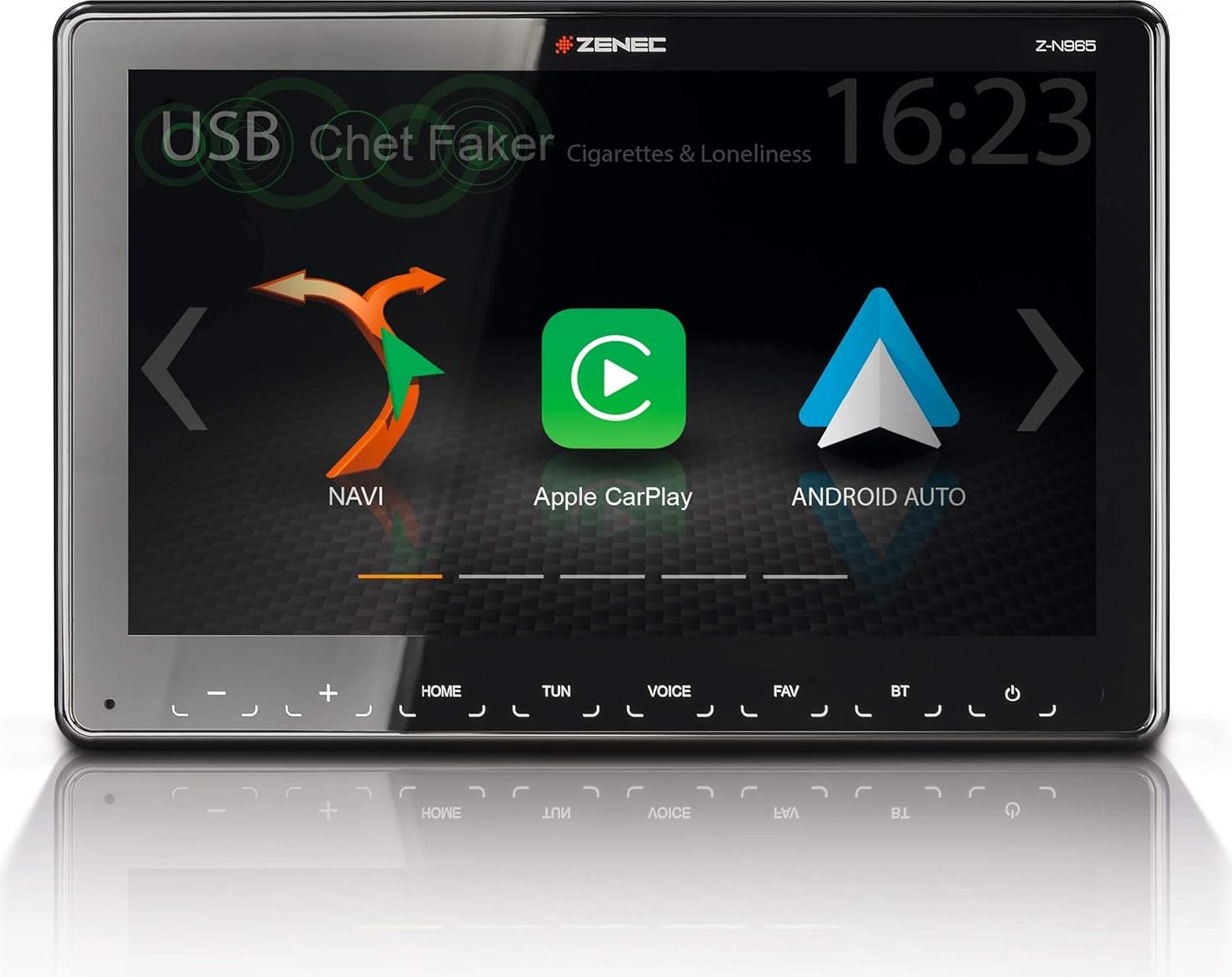 ZENEC Z-N965 1-DIN Moniceiver Android Auto Apple CarPlay Bluetooth Digitalradio