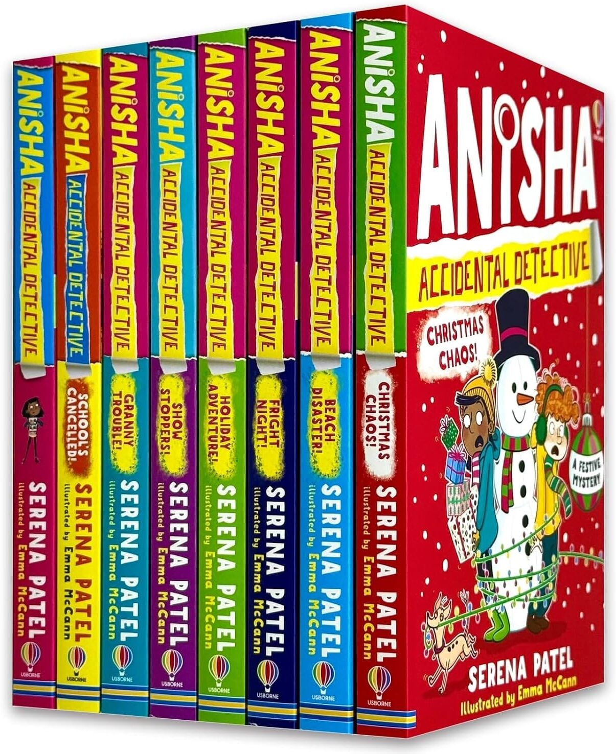 Anisha Accidental Detective Series By Serena Patel 8 Books Collection Set - Ages 7-11 - Paperback Usborne Publishing Ltd