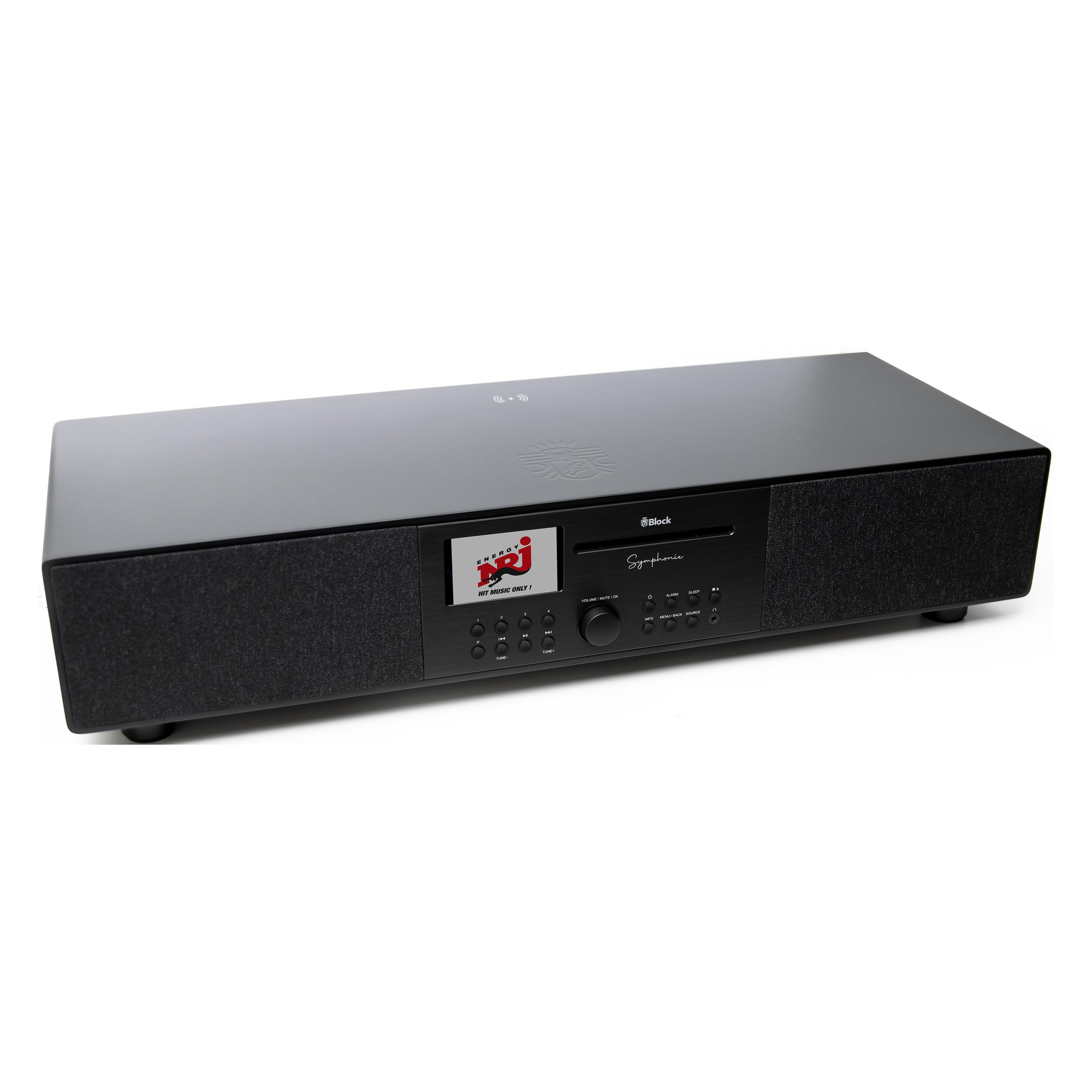 Block Internetradio Symphonieblack (DAB+, FM, Internetradio, Bluetooth, WLAN) (AB10219-02)