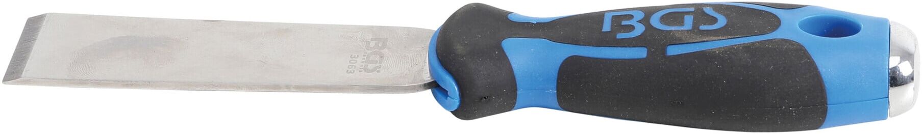 BGS Schaber rostfrei schwerer 2-Komponenten-Gummigriff mit Loch ; BGS technic (3063)