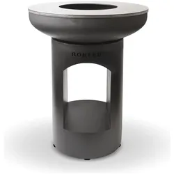 Bonfeu, Feuerschale, BonBiza (Offen) Schwarz Grill-Feuerschale (80 cm)