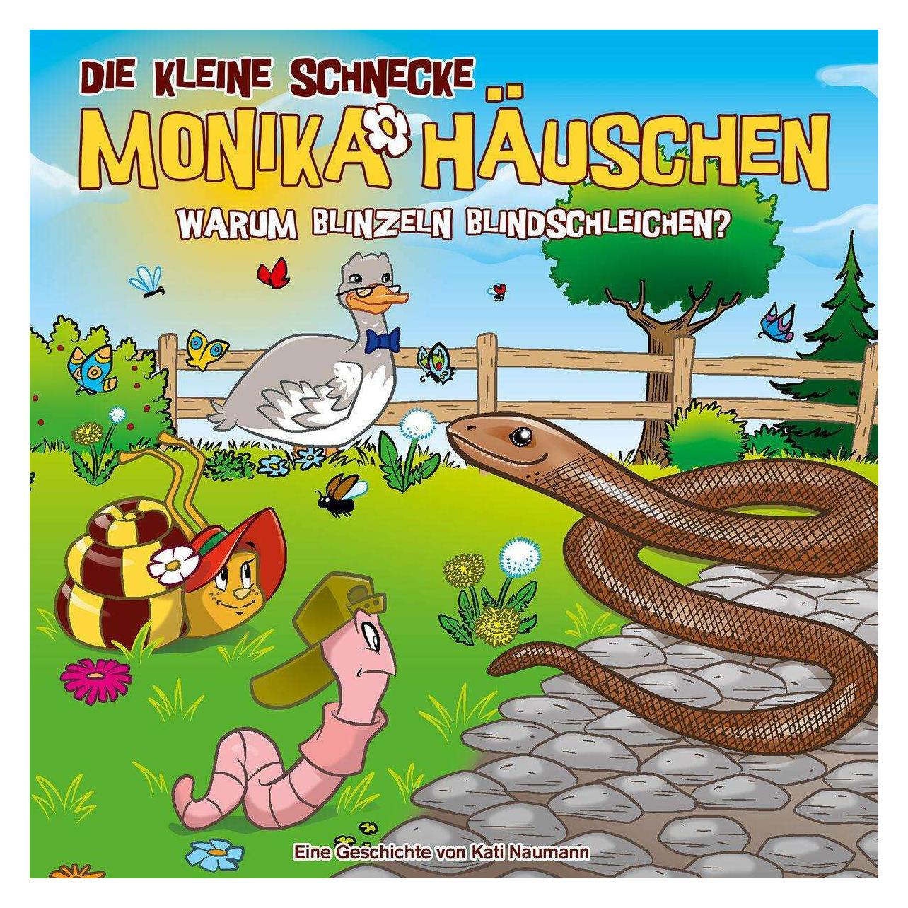 Karussell Monika Häuschen 68 - Warum blinzeln Blindschleichen (Kati Naumann, Klaus Brotmann, Deutsch) (486198-0)