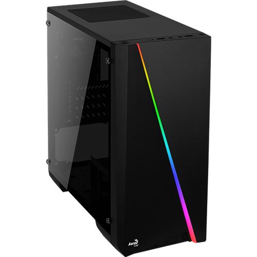 AeroCool Cylon Mini mit Sichtfenster Micro-ATX ohne Netzteil schwarz