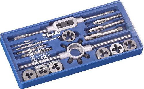 Kwb 445100 Gewindeschneidsatz 16teilig 16St.