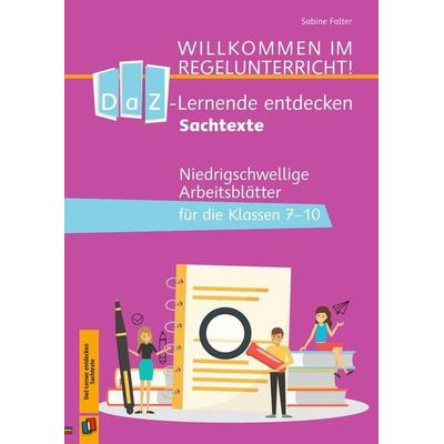 DaZ-Lernende entdecken Sachtexte, Taschenbuch von Sabine Falter, Verlag an der Ruhr, 978-3-8346-4224-0