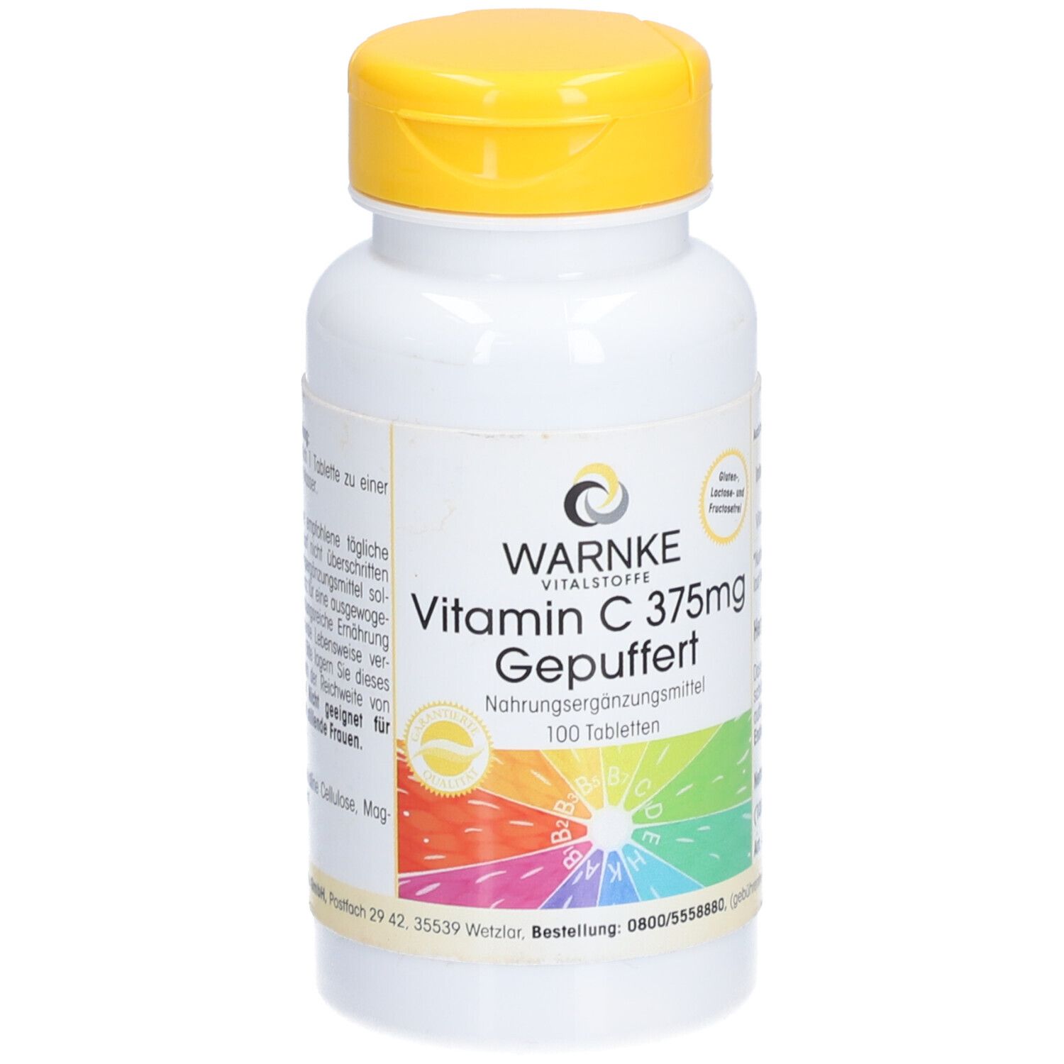 Vitamin C 375 mg gepuffert Tabletten 100 St