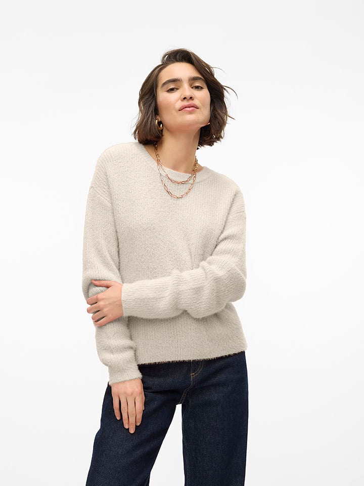 Vero Moda Pullover in Beige - M
