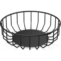 Abasso Brotkorb 23,5 cm schwarz