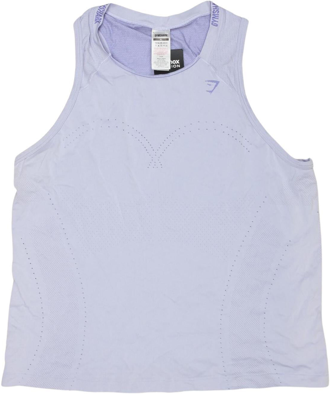 Gymshark Damen Top, Flieder, Gr. XL, Synthetik - Second Hand