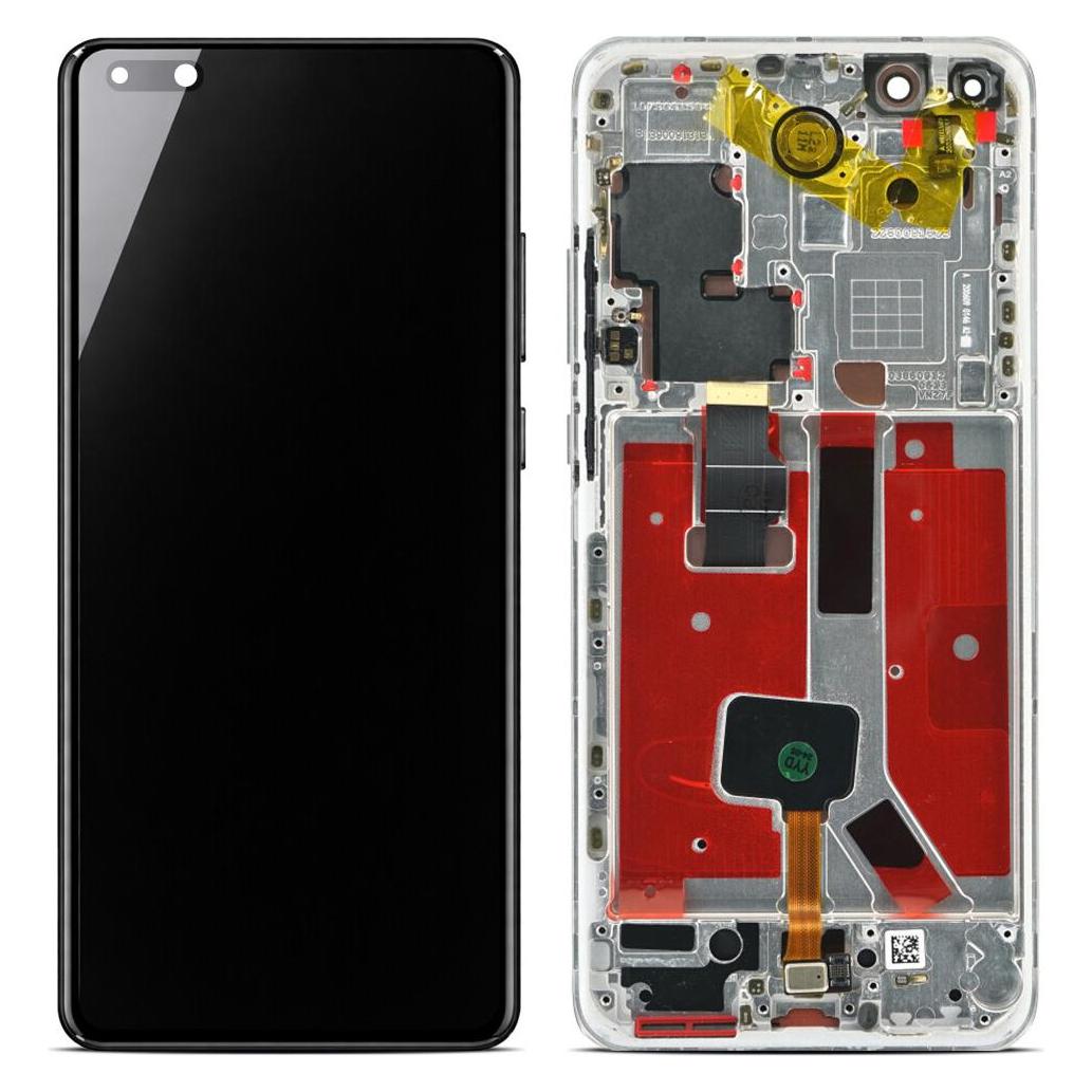 OEM Display (Soft-OLED) + Rahmen für P40 Pro, blush gold (Display, Huawei P40 Pro) (66096748)