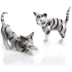 Wagner, Deko Figuren + Skulpturen, 2904/40, 2903/40 - Katzen