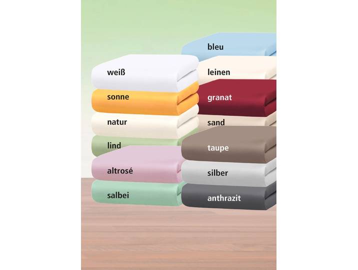 Mako-Feinjersey-Spannbetttücher und Kissenbezüge aus 100% Baumwolle, Granat, Größe 120 (1 Kissenbezug, 80/ 80 cm)