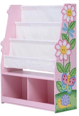 Fantasy Fields by Teamson Kids Fantasy Fields - Magic Garden Book Rack Storage Kids Display Bookshelf