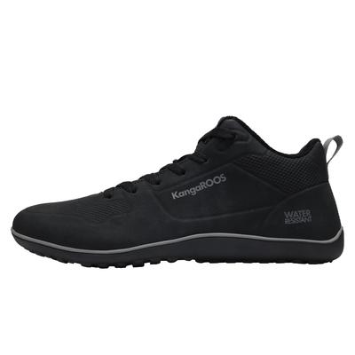 Sneaker KANGAROOS "K-BFM PAICE MID", Herren, Gr. 38, wärmend, schwarz (jet schwarz, mono), Synthetik, Schuhe Sneaker, Warmfutter, Wasserabweisend