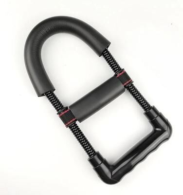 Uplift Picks Adjustable Forearm Strengthener Wrist And Hand Grip Trainer For Fitness black