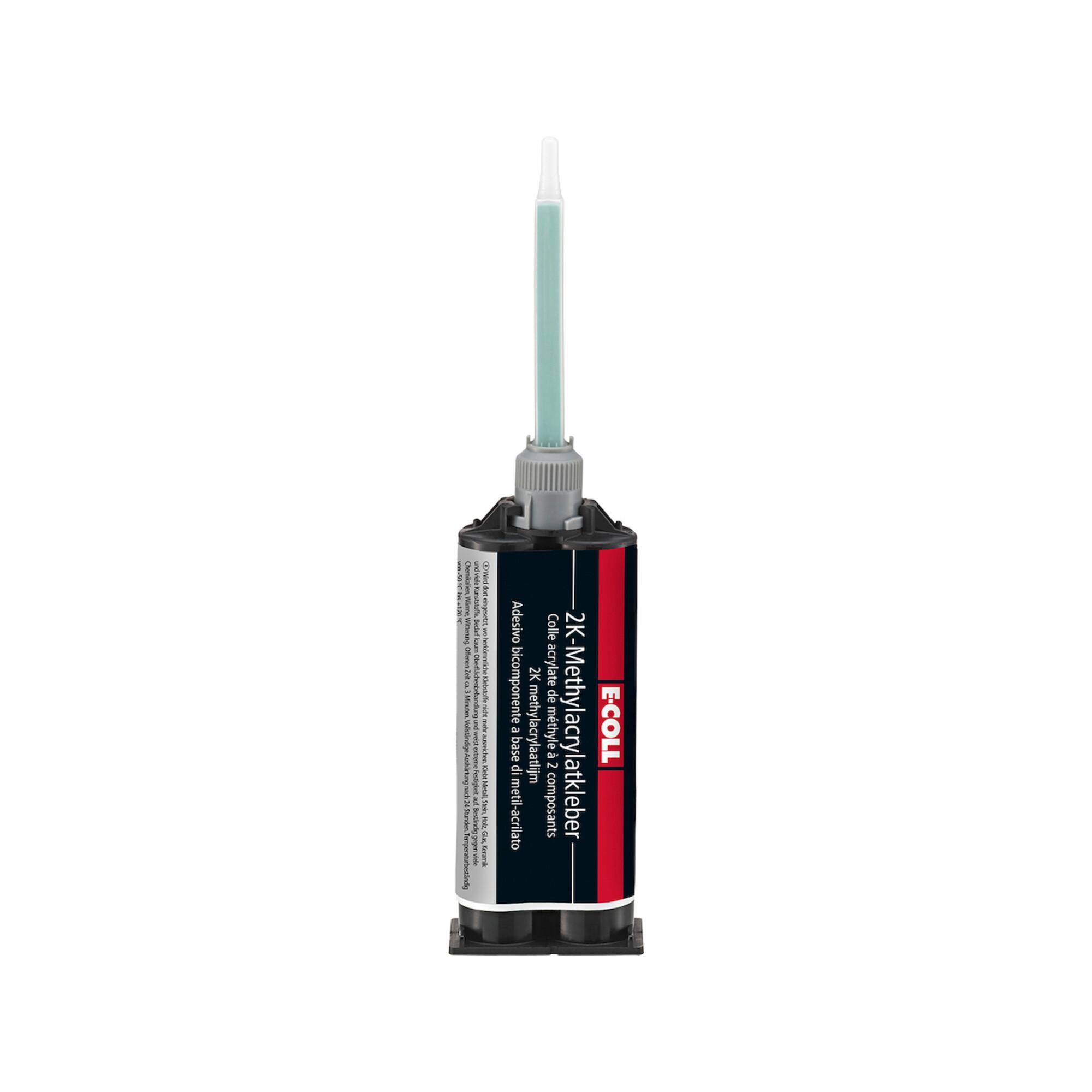 E-COLL 2K-Methylacrylat-Kleber 50g Doppelkammerkartusche (4317784464970)