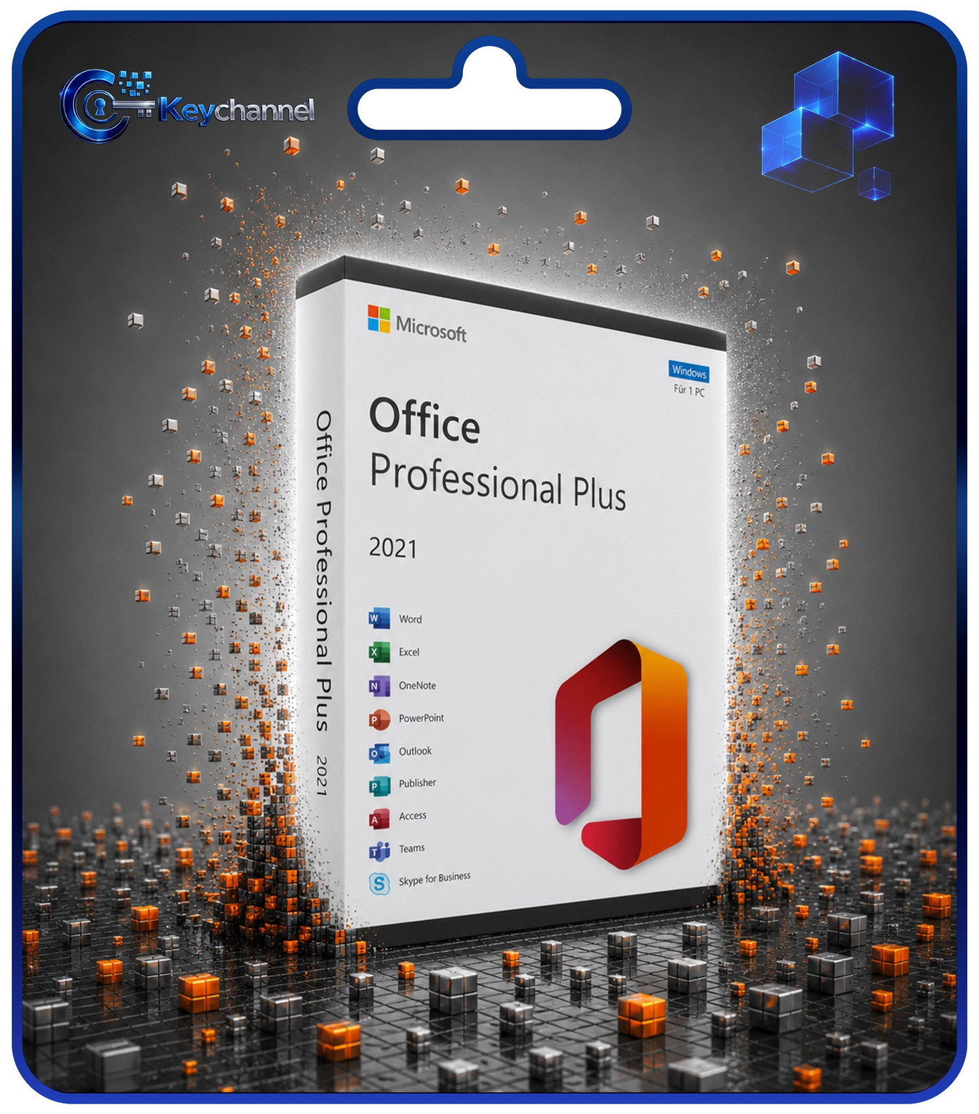 Microsoft Office 2021 Professional Plus volledige versie permanente licentie