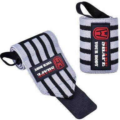 Clever Finds Pro Weightlifting Wrist Wraps Gym Wrist Support Straps For Strength Training gray