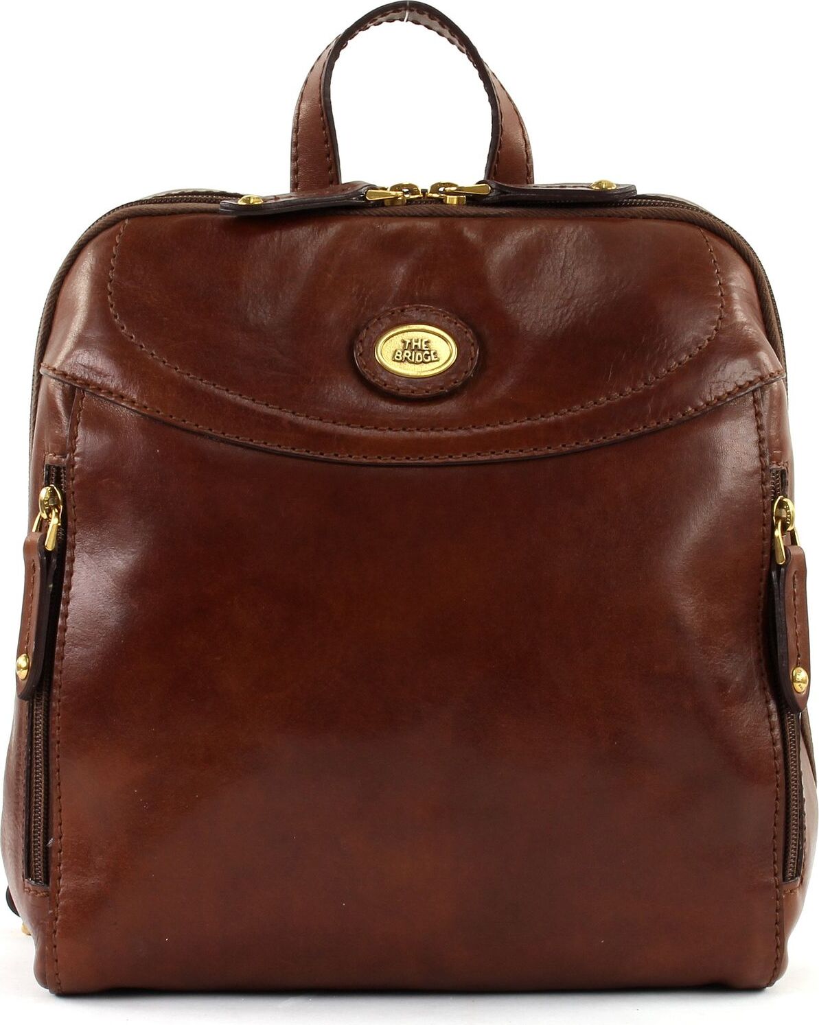 THE BRIDGE Story Donna Backpack M Marrone