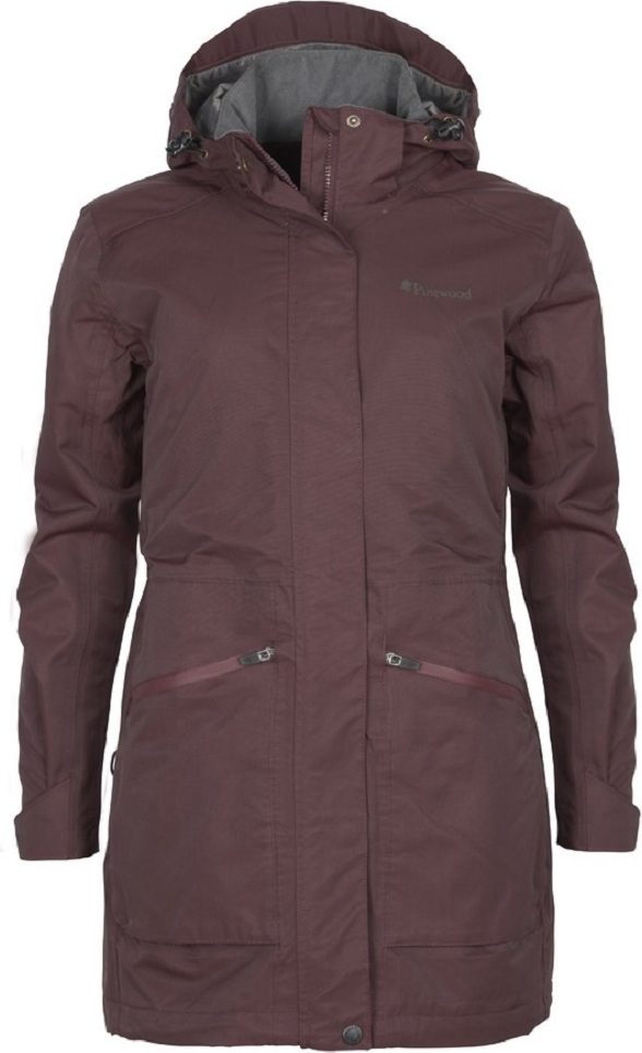 Pinewood 3181 Wilda Damen Parka Earth Plum (815) XXL