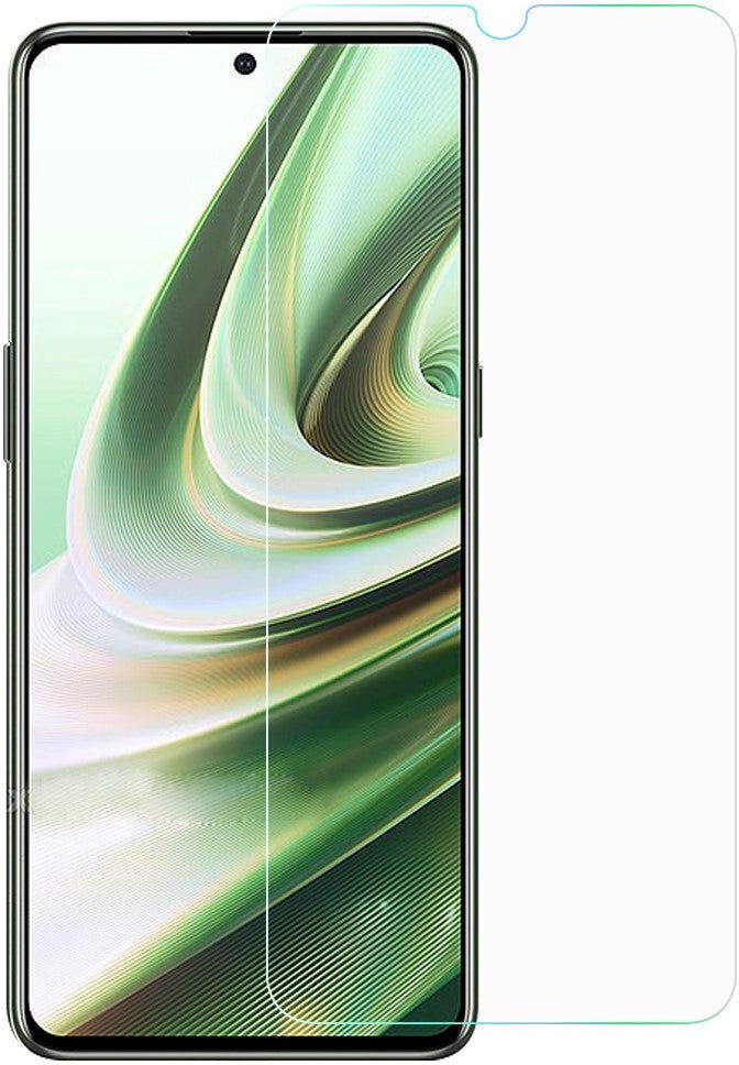 INCOVER OnePlus 10T 2.5D Arc Edge Hærdet Glas - Case Friendly - Skærmbeskyttelse - Gennemsigtig