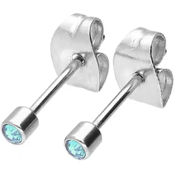 Chirurgenstahl Ohrstecker KRISTALL