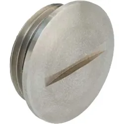 KAISER 8710.96.08 Verschlussschraube Stahl A2 HT M10x1.5, mit O-Ring FPM, für hohe Temperaturen 87109608  - 50 Stück