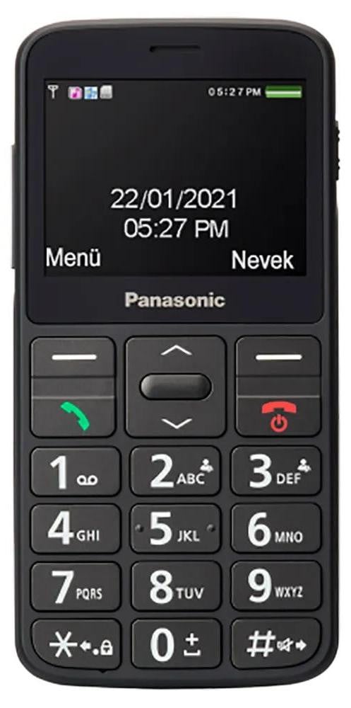 Panasonic KX-TU160 Tablet Single SIM 6,1 cm 0,3 MP Bluetooth Zwart