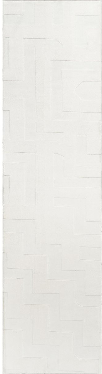 Beliani Vloerkleed Scandinavisch Abstract Polyester - Hallway - Rect으로