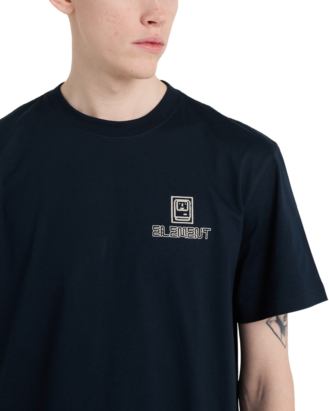 T-Shirt ELEMENT "Inner Workings", Herren, Gr. S, blau (eclipse navy), Obermaterial: 100% Baumwolle., Shirts T-Shirt