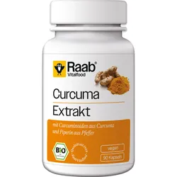 Raab Vitalfood Curcuma Extrakt Bio 90 ST