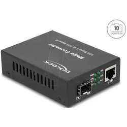 DELOCK 86861 - Medienkonverter, 10 Gigabit Ethernet, SFP+