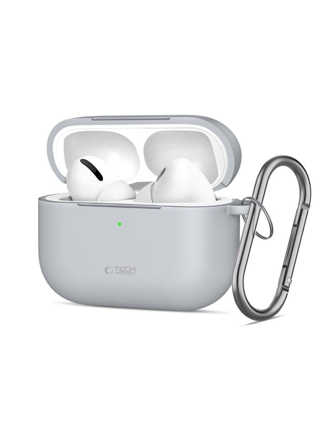 Tech-Protect Silicone Hook Case for AirPods Pro - Grey