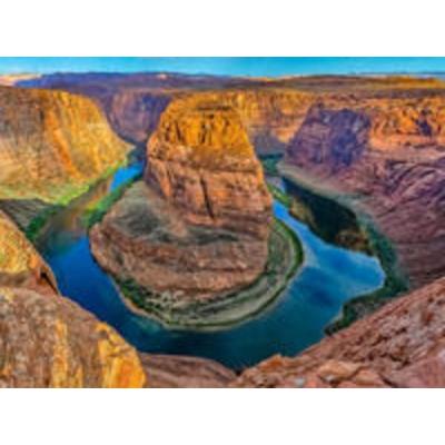 CALVENDO Puzzle Horseshoe Bend, Page 2000 Teile Puzzle quer | 2000 Teile Lege-Größe 90 × 67 cm Foto-Puzzle für glückliche Stunden