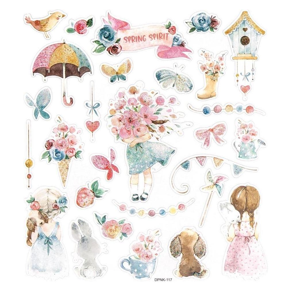 Dalprint Marisella & me Glitzeraufkleber 28 Stk (28 Sticker) (47593509)
