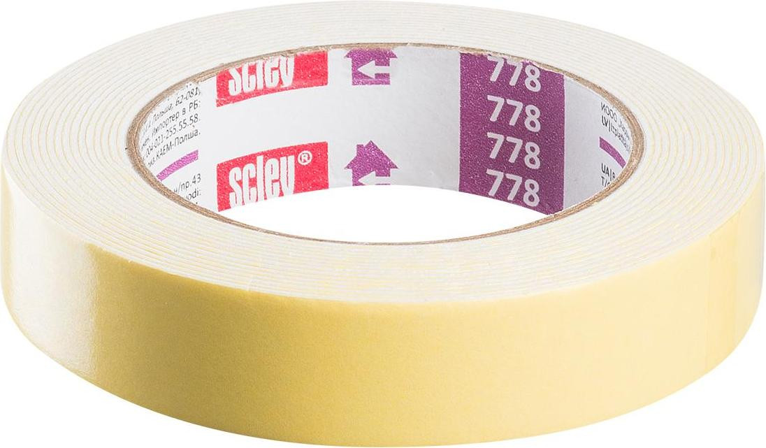 KAEM Dubbelzijdige schuimband, 19 mm x 5 meter