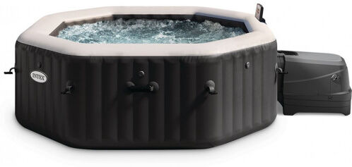 INTEX PureSpa Jet &amp;amp; Bubble Deluxe Octagon spa gonflable pour 4 personnes S1 28458