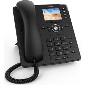 Snom D713 Telefon, schwarz, schnurgebunden