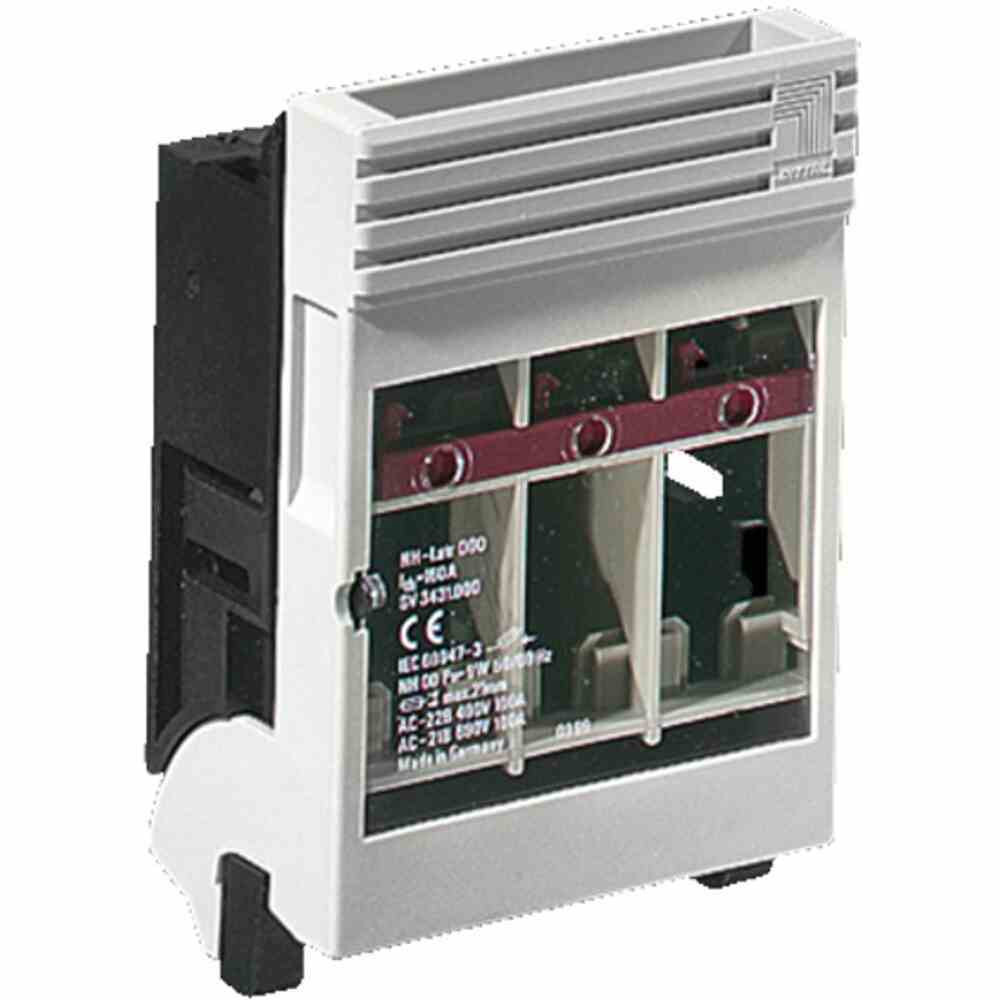 Rittal NH-groep 000 100A SV 3431000 zekering-lastscheider met aansluitklem tot 50 qmm