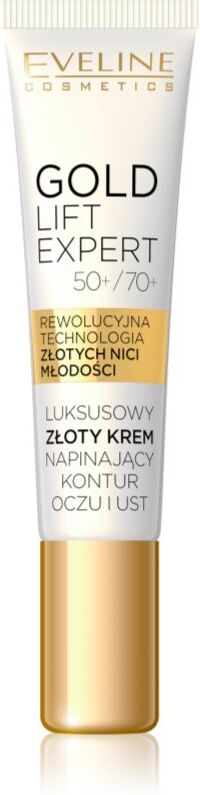 Eveline Cosmetics Gold Lift Expert smoothing cream for the lips and eye area 15 ml