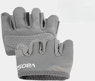 Uplifted Finds Aero Grip Kinetic Four Finger Workout Gloves Premium Non Slip Fitness And Training Gear gray xl