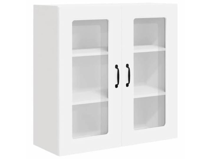 HKTMGDNG Küchen-Wandschrank Kalmar Weiß 80x31x80 cm Holzwerkstoff Praktischer Oberschrank für Küche und Esszimmer mit viel Stauraum für Geschirr und Kochutensilien.