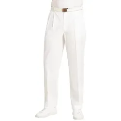 Bundfaltenhose Gesäßtasche weiß 12/1410/01, Größe 60 - weiss - 60
