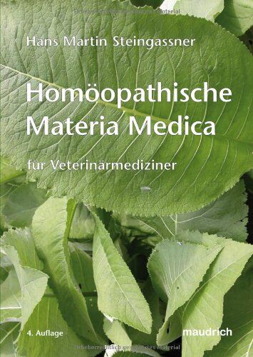 Steingassner, Hans Martin - Homöopathische Materia Medica für Veterinärmediziner - Preis vom 19.10.2026 19:33:35 h