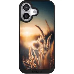Nivocase Handyhülle für Apple iPhone 17 Hülle NIVOpure Case Schwarz Natur Sonne Pampasgras (Apple iPhone 17), Smartphone Hülle, Schwarz