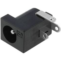 Cliff DC-10B Niedervolt-Steckverbinder Buchse, Einbau horizontal 6.3 mm 2.5 mm 1 St. FC68149