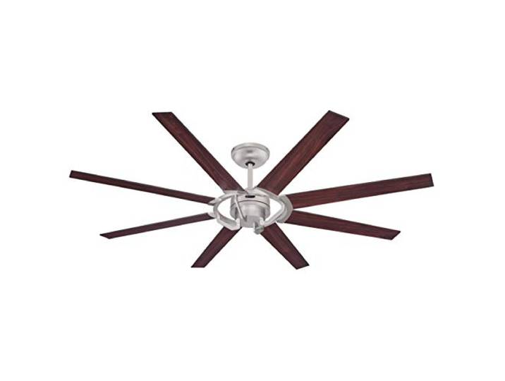 Westinghouse Lighting Stoneford 172 cm Deckenventilator, Nickelglanz, Gleichstrommotor, inklusive Fernbedienung, 7217340